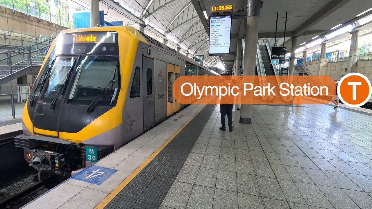 Train Spotting Vlog 42: Olympic Park Station - Special Services!!
