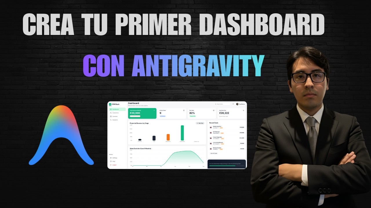 Crea Dashboards Interactivos con Google Antigravity