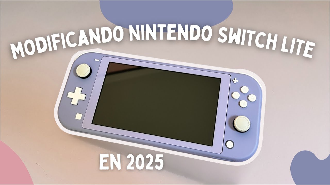 Cambio de carcasa Nintendo Switch Lite en 2025
