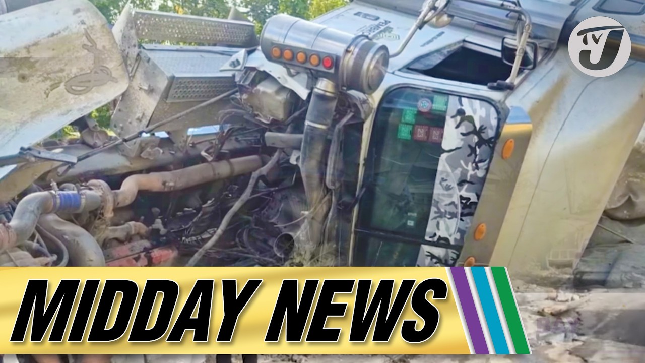 Police Restive Over Non-Payment | Major Crash in St. Anns Bay | Opposition Blast JCF #tvjmiddaynews