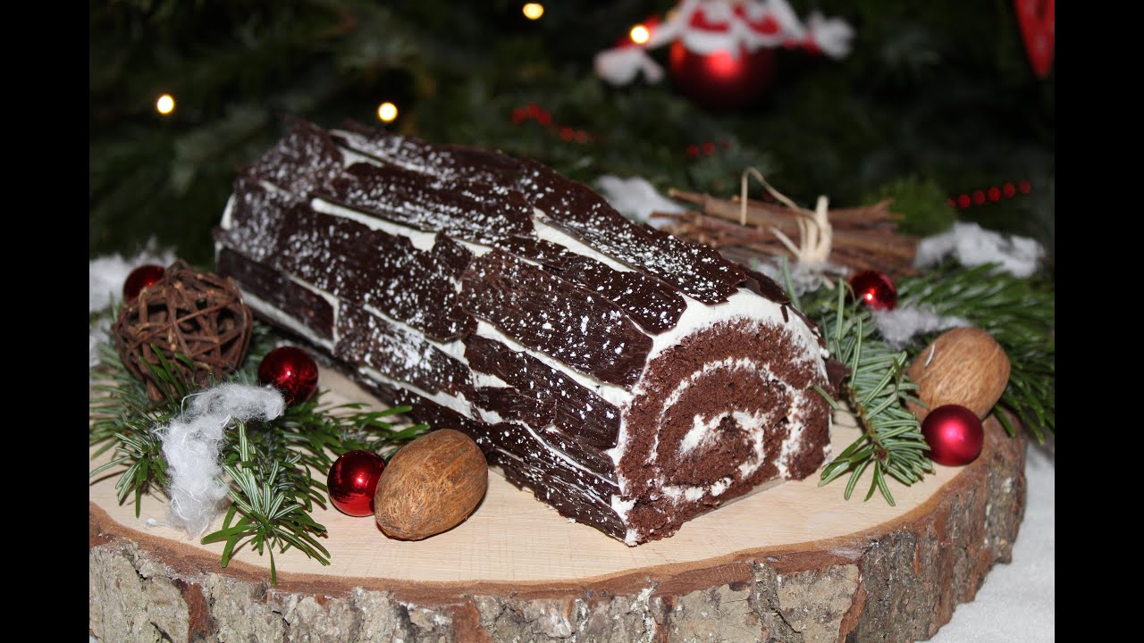 Bûche au chocolat