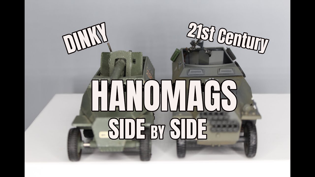 DINKY & 21st CENTURY HALFTRACKS SIDE BY SIDE | COLLECTOR GUYS