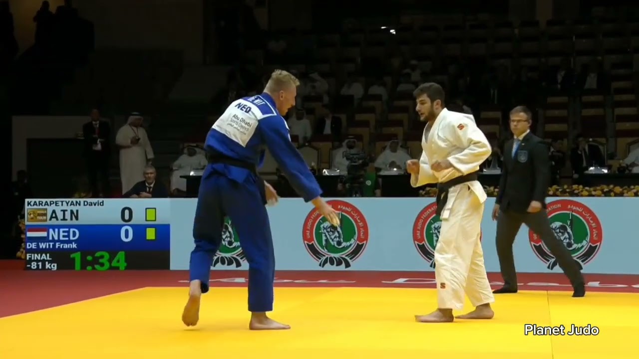 David KARAPETYAN 🇷🇺 🆚️ Frank DE WIT 🇳🇱 | финал /-81кг | Большой Шлем Абу-Даби 2023