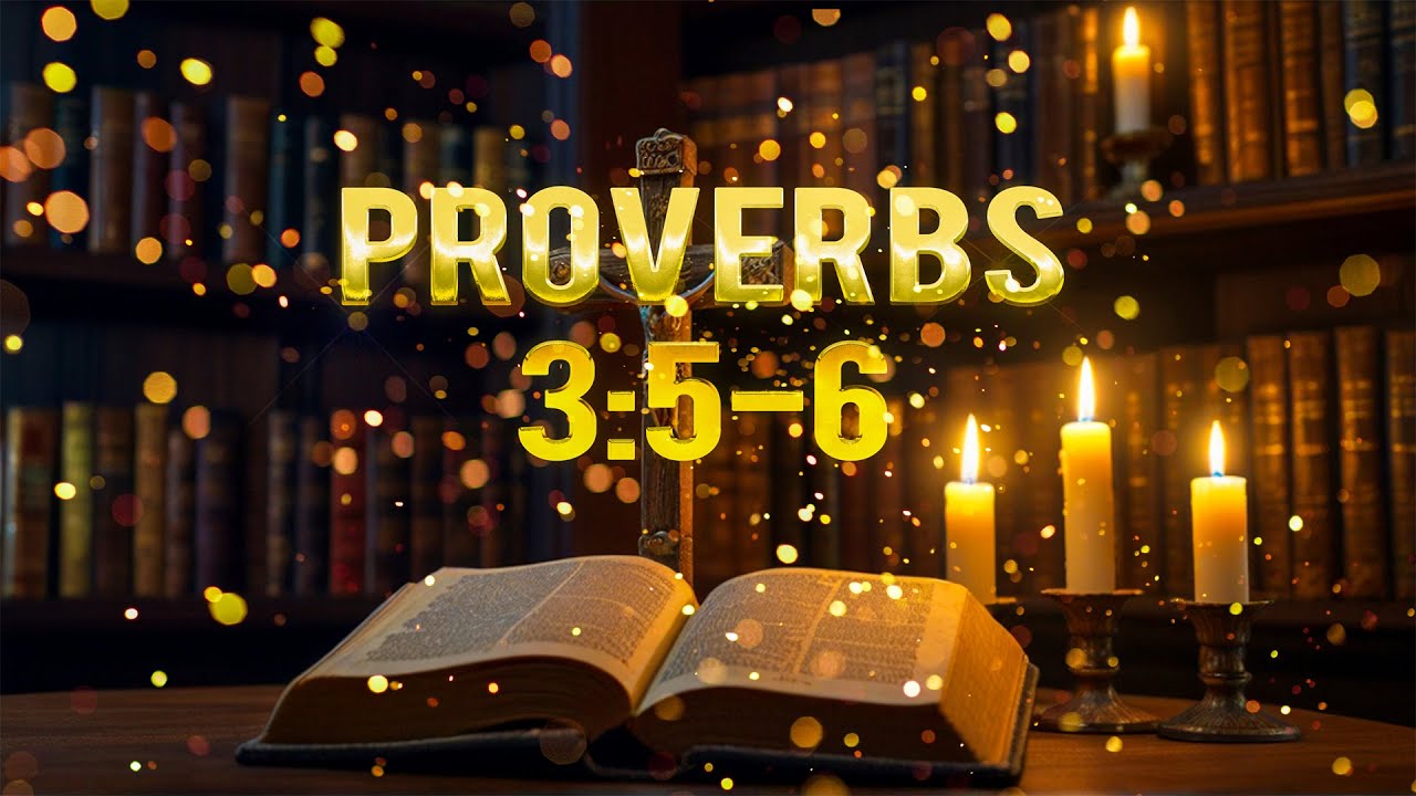 Trusting in God Wisdom | Proverbs 3:5–6 | Proverbs | Bible Verses | Trust in God