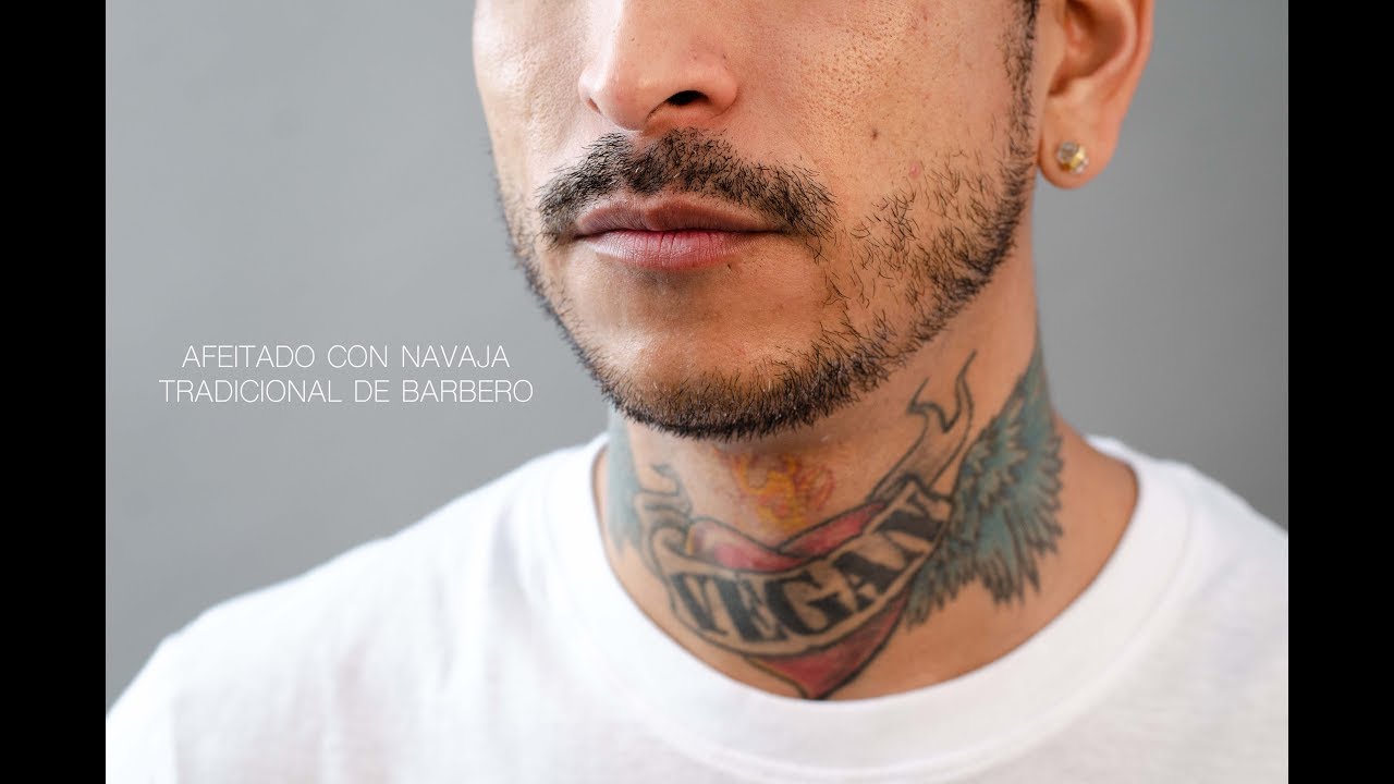 Mi Afeitado con Navaja Tradicional de Barbero