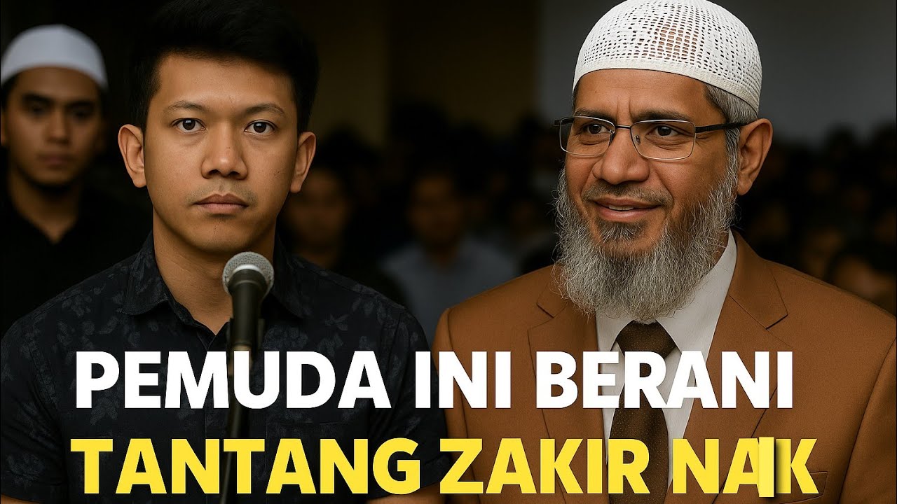 Pemuda Tantang Zakir Naik Debat Agama Memanas!!
