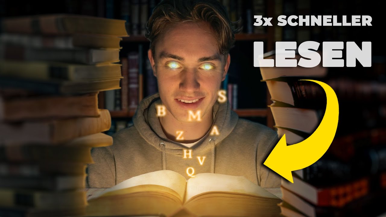 SPEEDREADING: 3x schneller lesen in einer Woche mit diesen TRICKS?