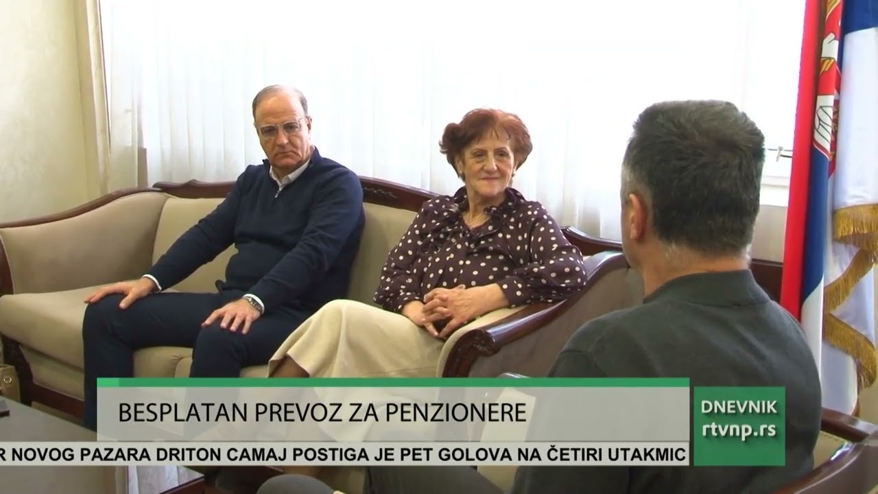 Besplatan gradski prevoz za penzionere Novog Pazara