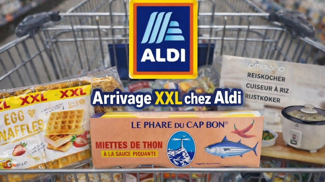 🛒SEMAINE XXL CHEZ ALDI & ARRIVAGES ORGANISATION CUISINE🧁