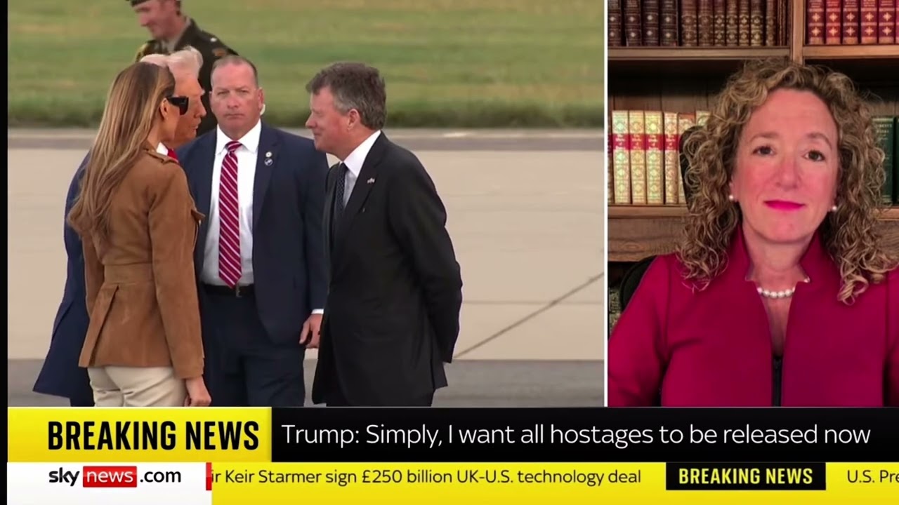 Trump, UK PM Disagree About Gaza. Why? SkyNews Asks Johns Hopkins Mideast Analyst Laura Blumenfeld