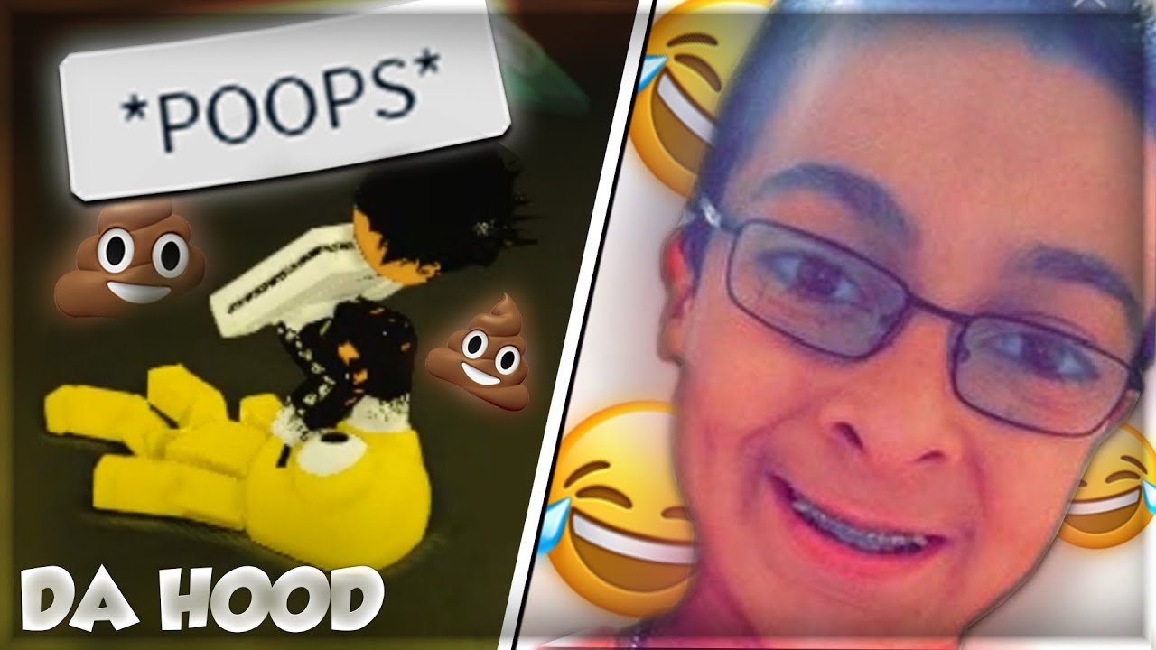 ROBLOX DA HOOD 1V1 AGAINST 8 YEAR OLD 😂😂😂