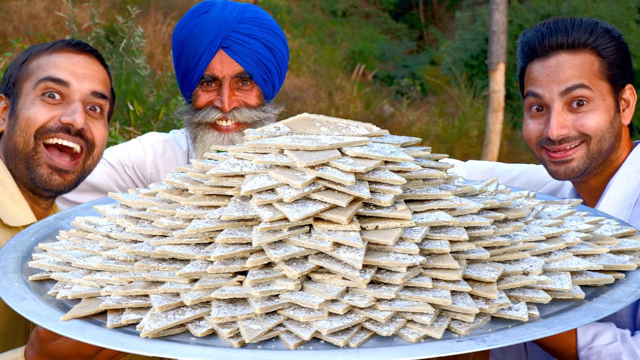 KAJU KATLI | Indian Festival Special Sweet Kaju Katli Making In Village |Delicious Kaju Katli Recipe