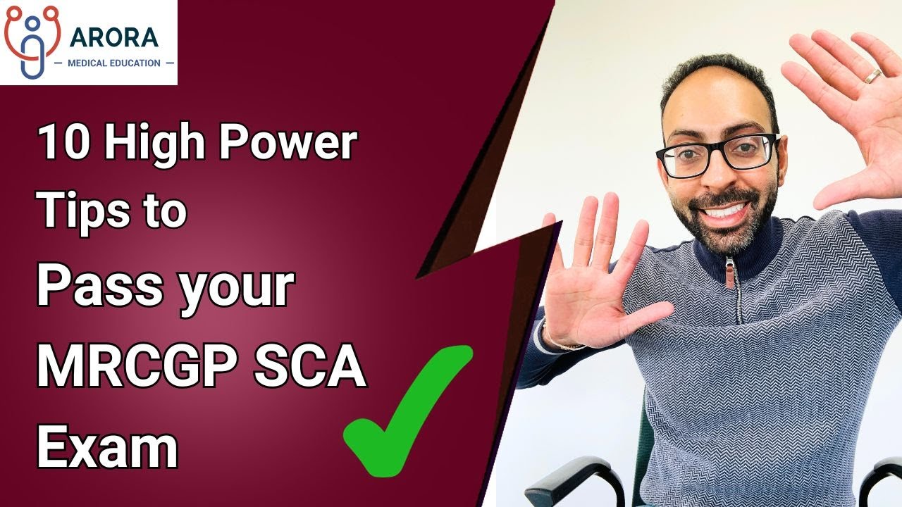 10 действенных советов для успешной сдачи экзамена MRCGP SCA | RCGP SCA | Оценка с помощью симуля...
