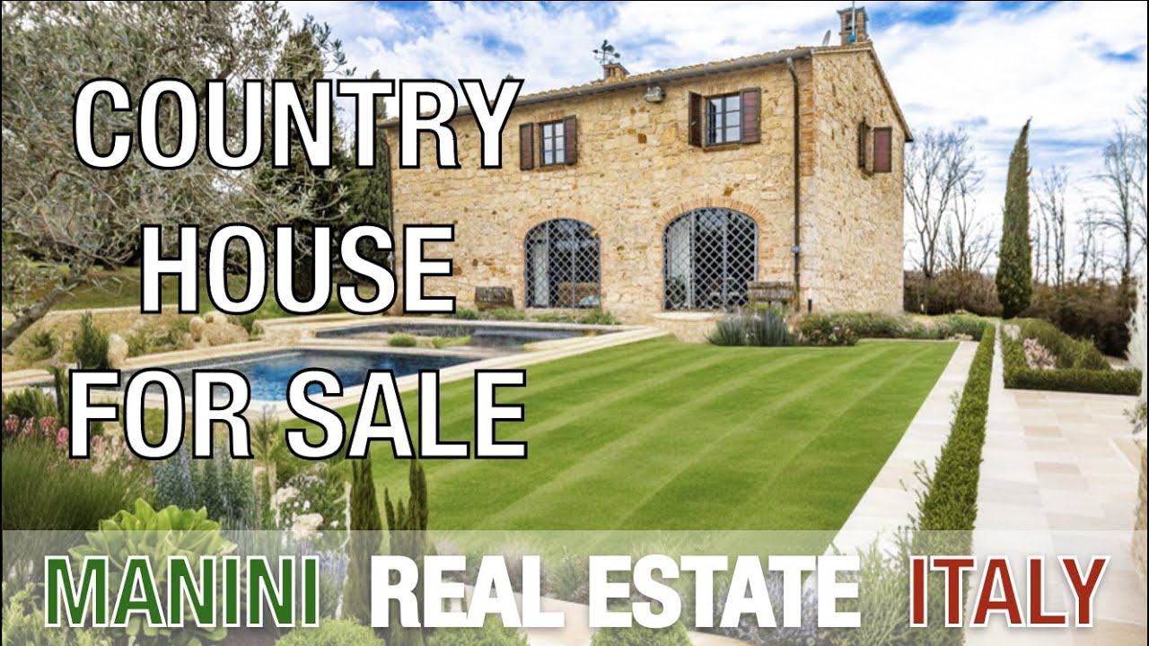 MANINI REAL ESTATE ITALY - Country house for sale in Italy