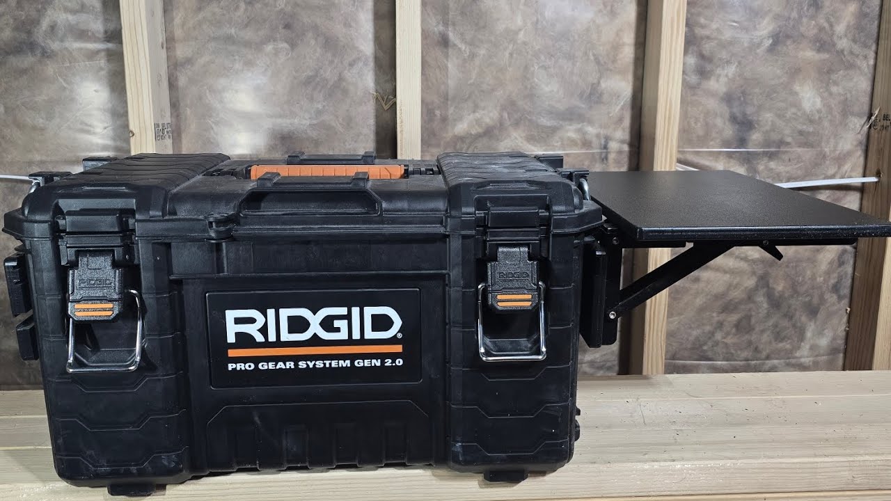 Установка бокового столика Ridgid Pro Gear System 2.0