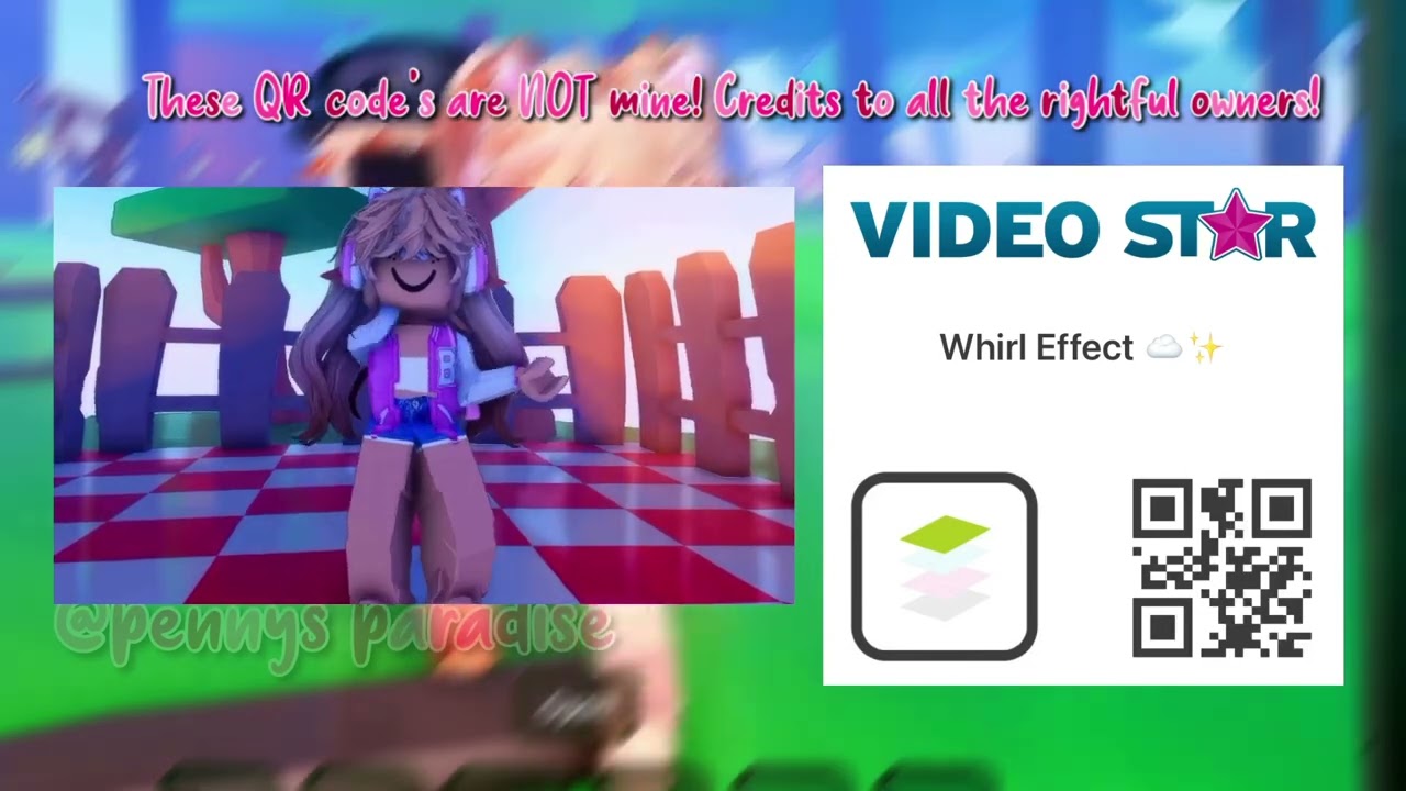 FREE VIDEO STAR QR CODES I USE IN MY EDITS!! 😼✨ (INTROS, SHAKES, EFFECTS AND MORE!!)