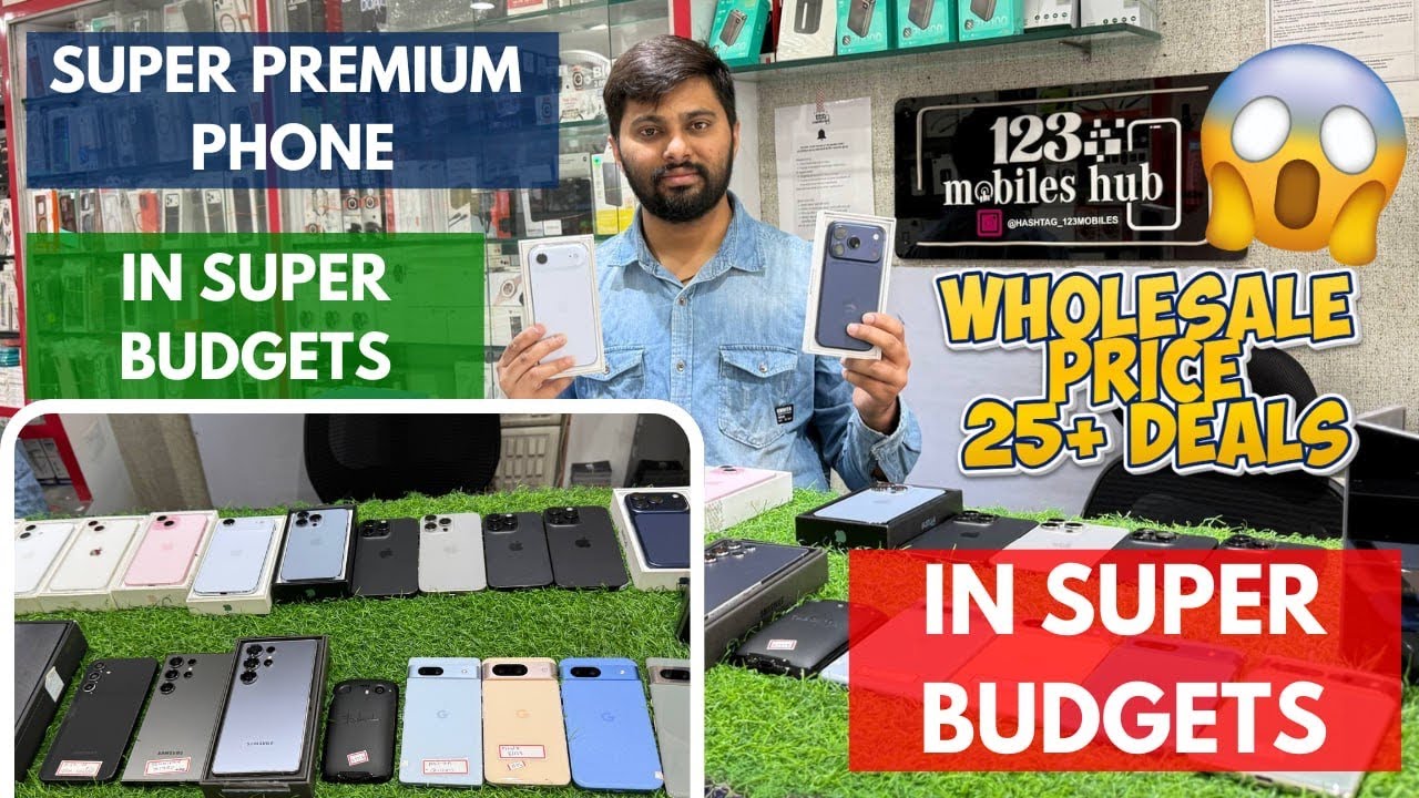 Iphone sale start rs.18500/- | Hyderabad sale unlimited stock available #market #hyderabad #special 