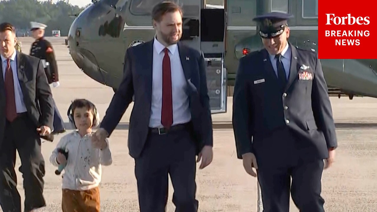 JUST IN: Vice President JD Vance Heads To Ohio To Vote In Primary