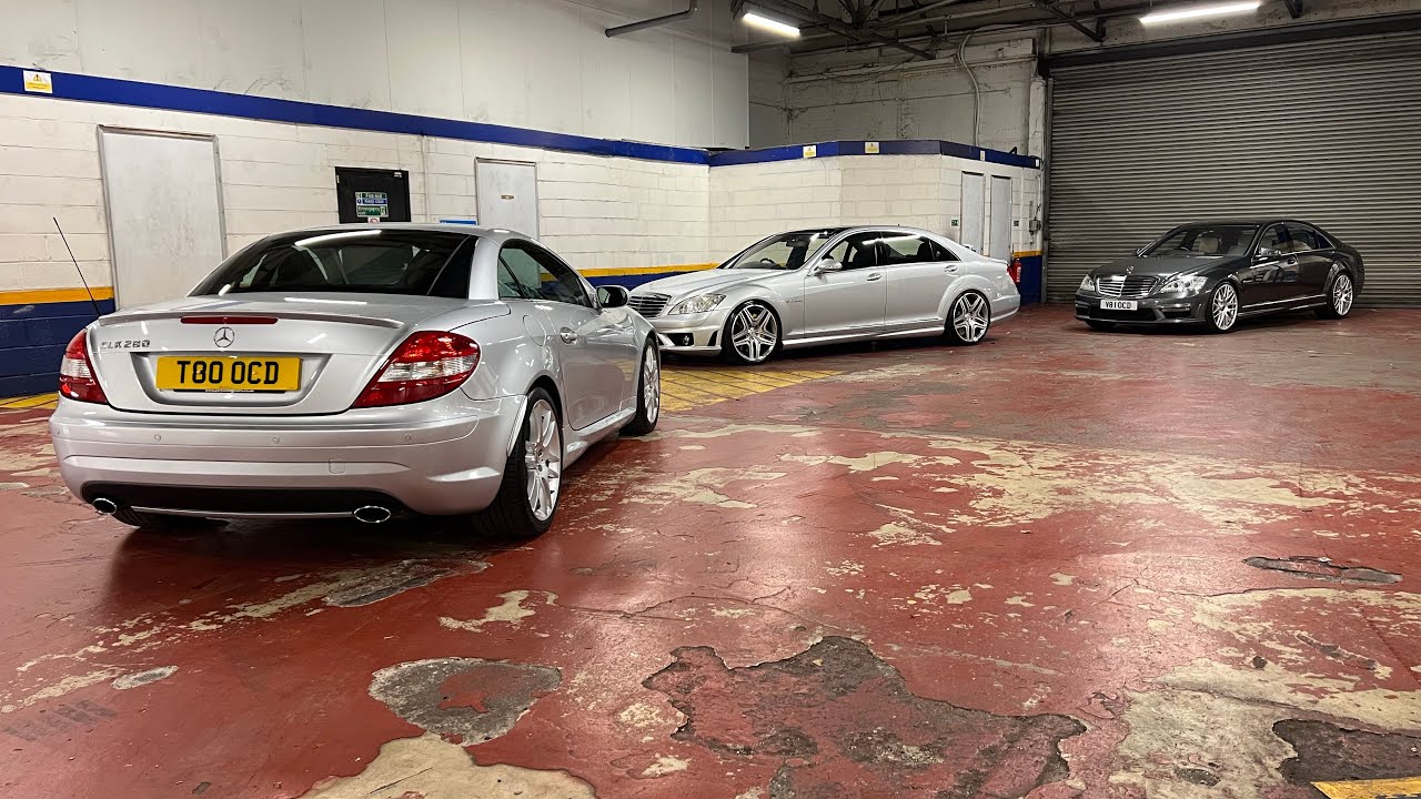 My S63 AMG V8 BiTurbo Designo, S65 AMG V12 BiTurbo and SLK 3.0l V6 w221 r171