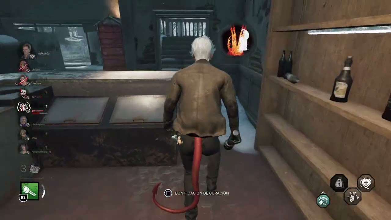 Felix Richter vs Ghostface & Deathslinger Hatch escape - Dead by Daylight 2vs8