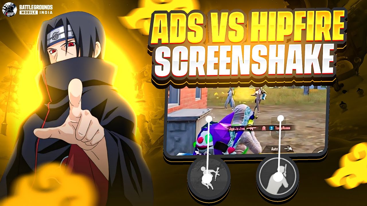 How to Improve Hipfire in BGMI | Hipfire vs ADS | Screenshake Secrets in BGMI