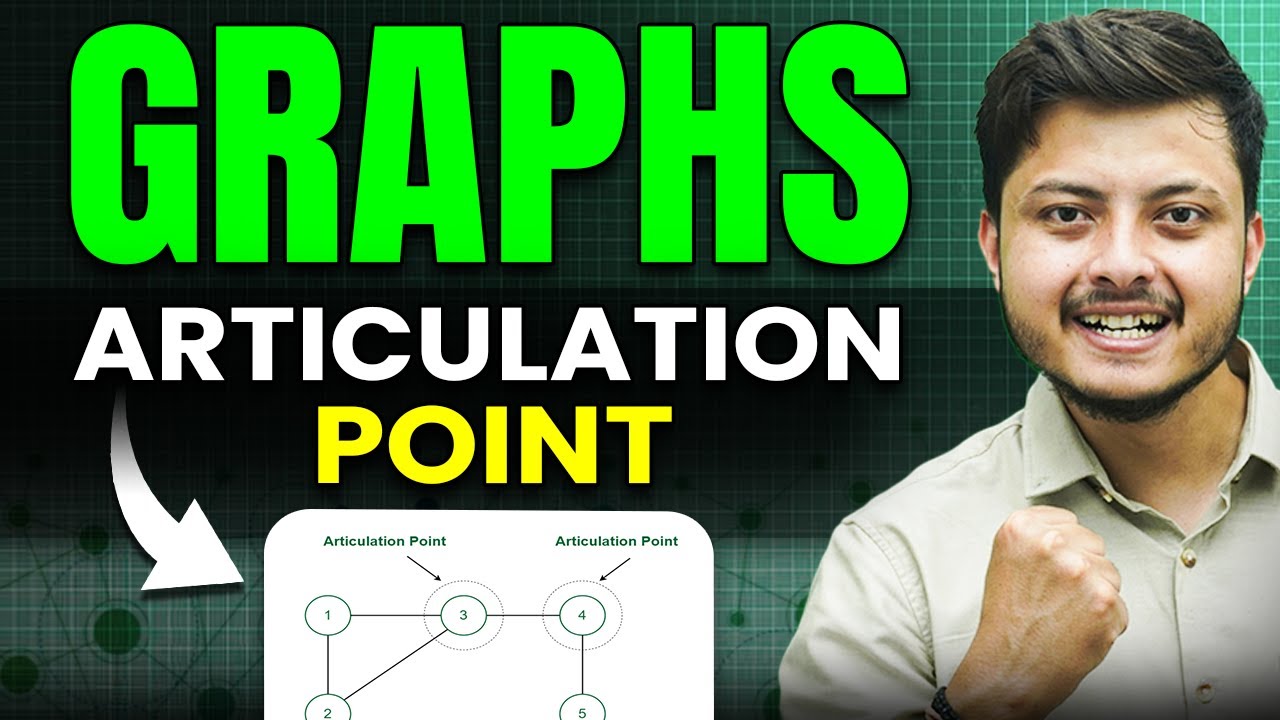 Articulation Point in a Graph | Tarjan's Algorithm