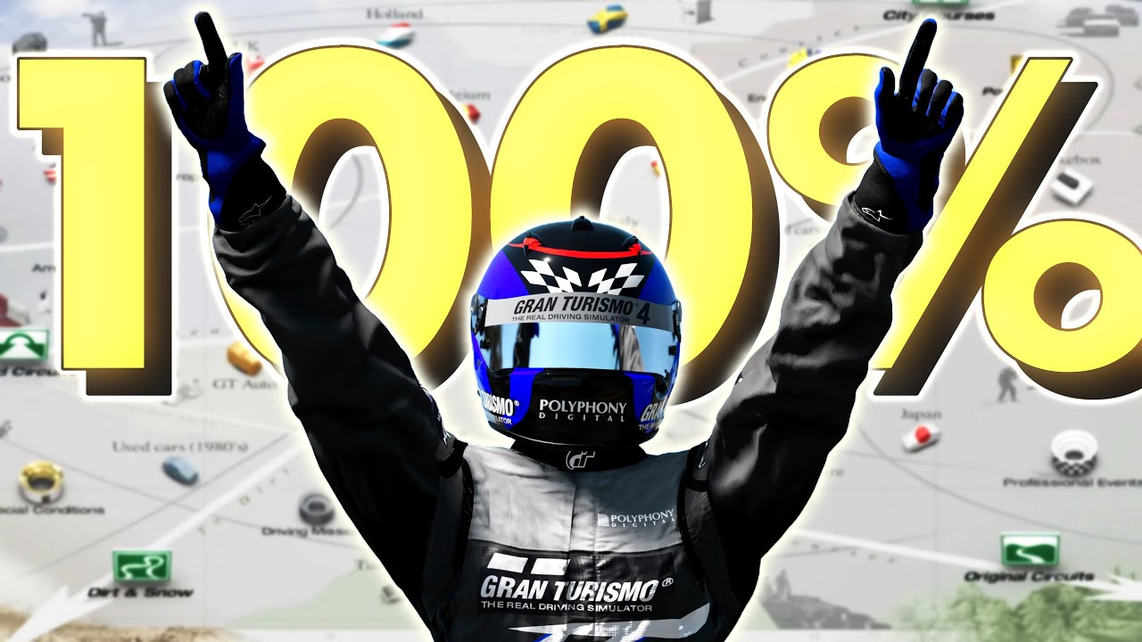 I Completed Gran Turismo 4 100% A-Spec - It Took Forever