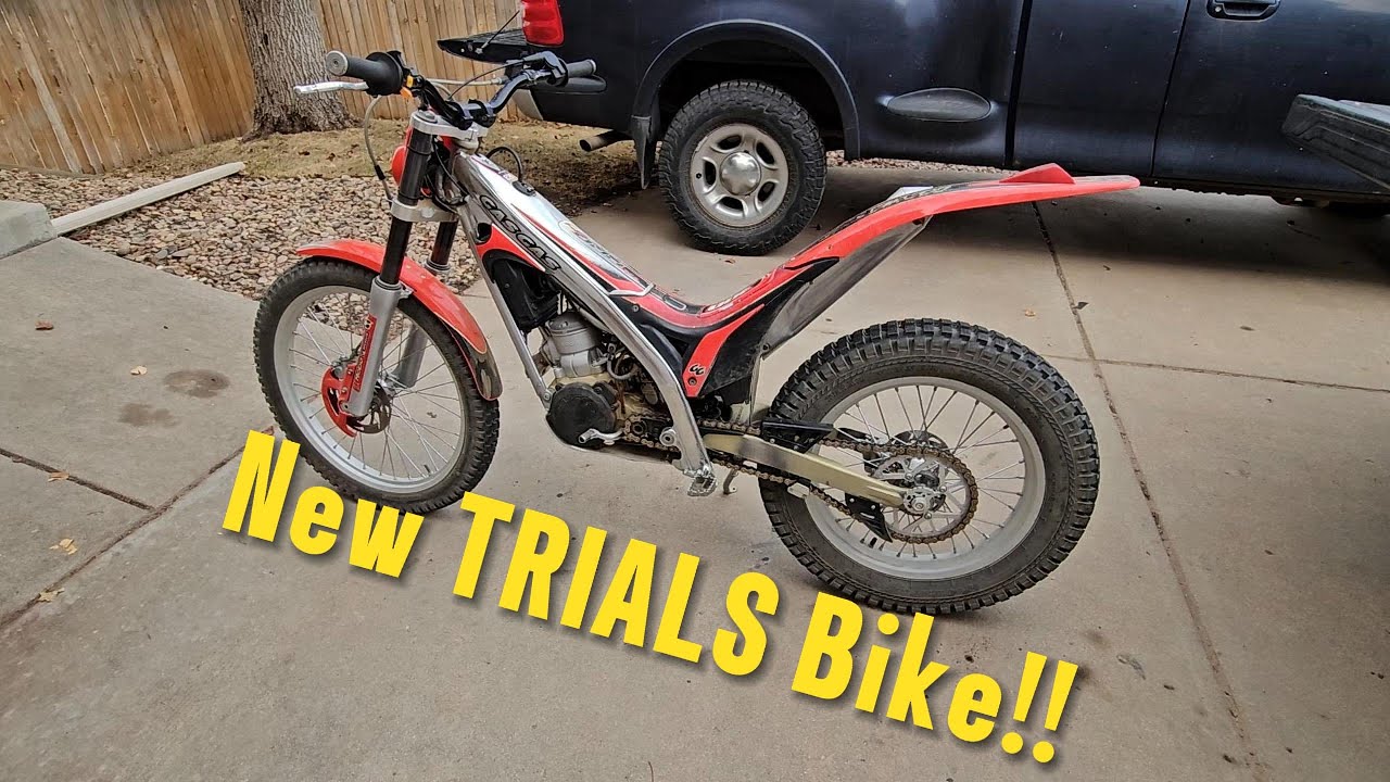 My New TRIALS Bike! - 2004 GasGas TxtPro Raga 300 - Walkaround, Tech Specs, Quirks