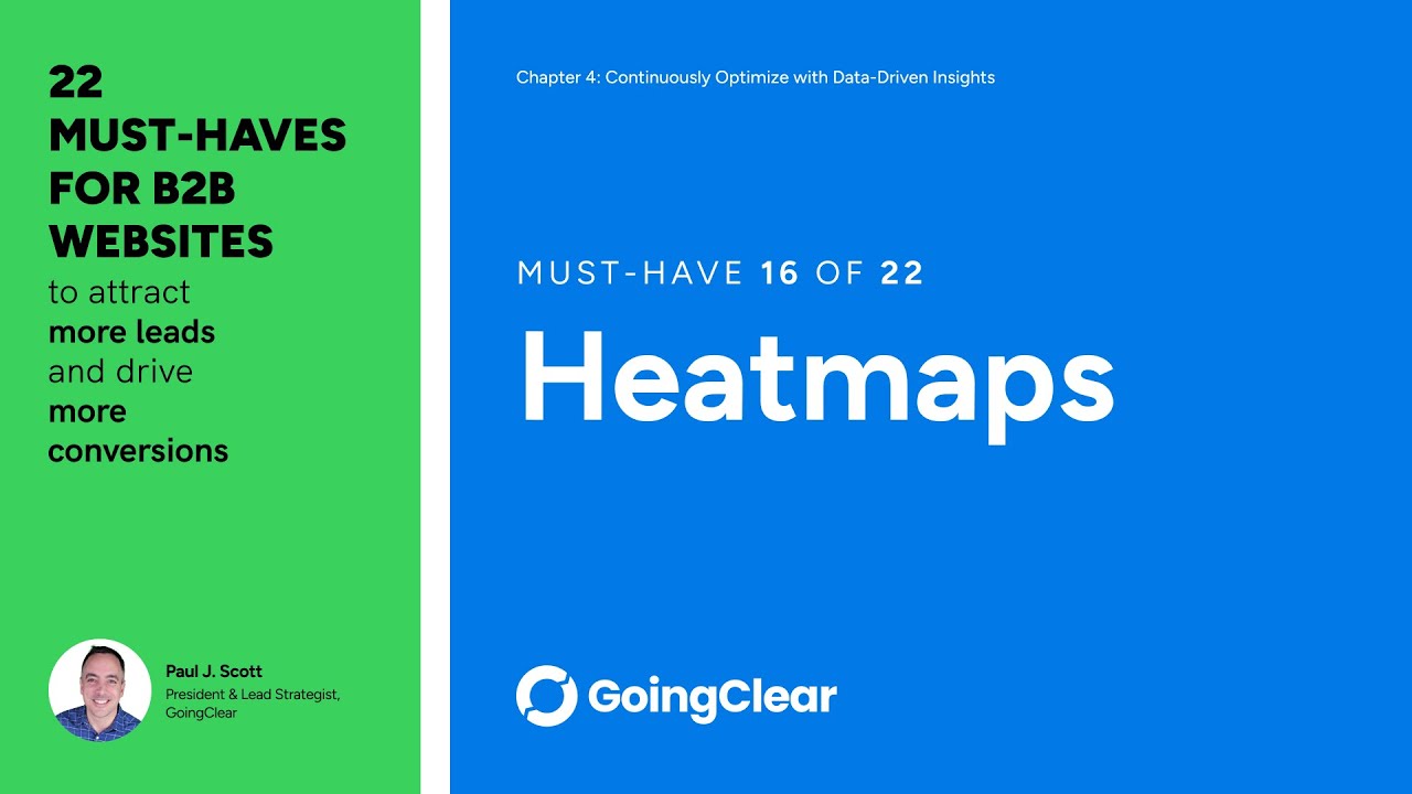 Website Heatmaps | The 22 Must-Haves for B2B Websites