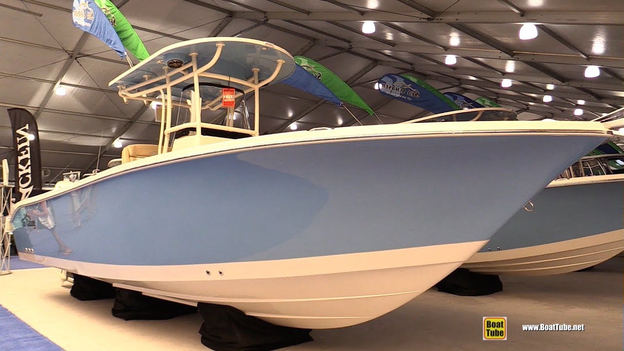 2019 Sea Chaser 27 HFC Center Console Boat - Walkthrough - 2019 Miami Boat Show