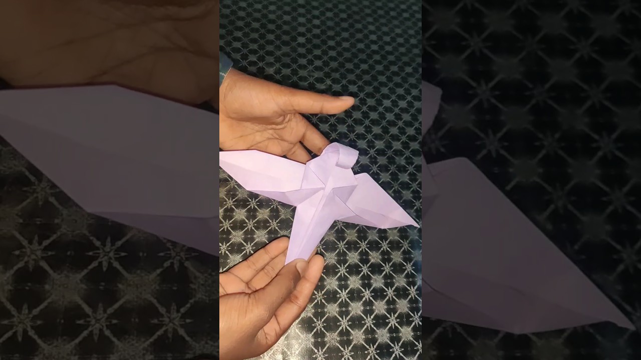How to make paper dragonfly | dragonfly that flies