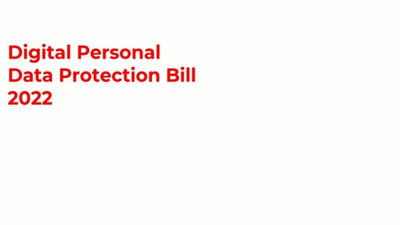 Understanding the India Digital Personal Data Protection Bill #PDPB, #personal data,#GDPR,#PII