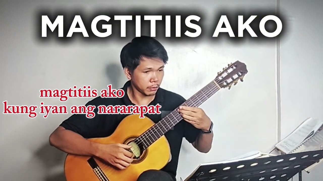 MAGTITIIS AKO with Lyrics (Arr: Joel Malit)