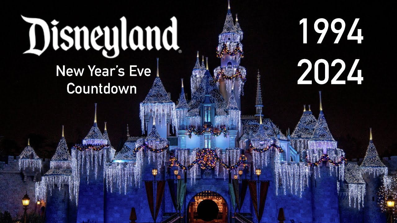 Every Disneyland USA New Year’s Eve Countdown (1994-2024)