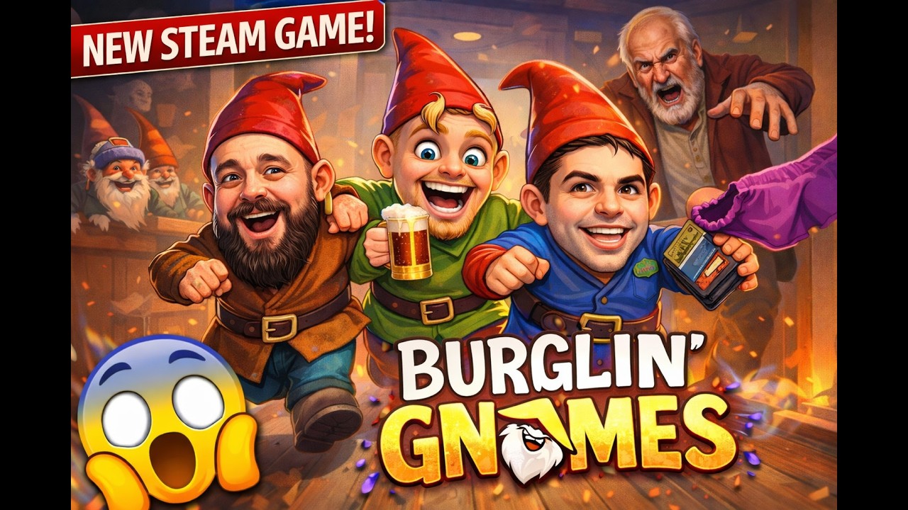 🔴EN VIVO l Lunes de Risas🔥l 🎮Nuevo Juego Burglin Gnomes😄l La Prueba ✨Directo 266/365!!!!!!