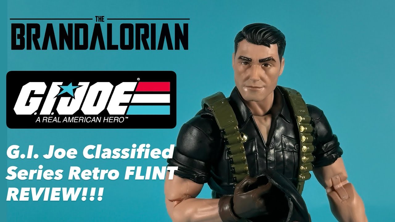 G.I. Joe Classified Series Retro Cardback FLINT Review!!! 🙌🙌🙌