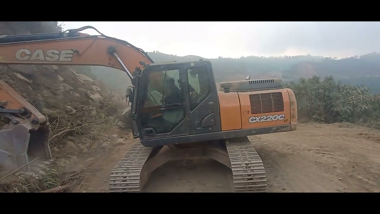 Excavation|Engcon tiltrotator on a JCB 4CX PlatinumPro backhoe loader