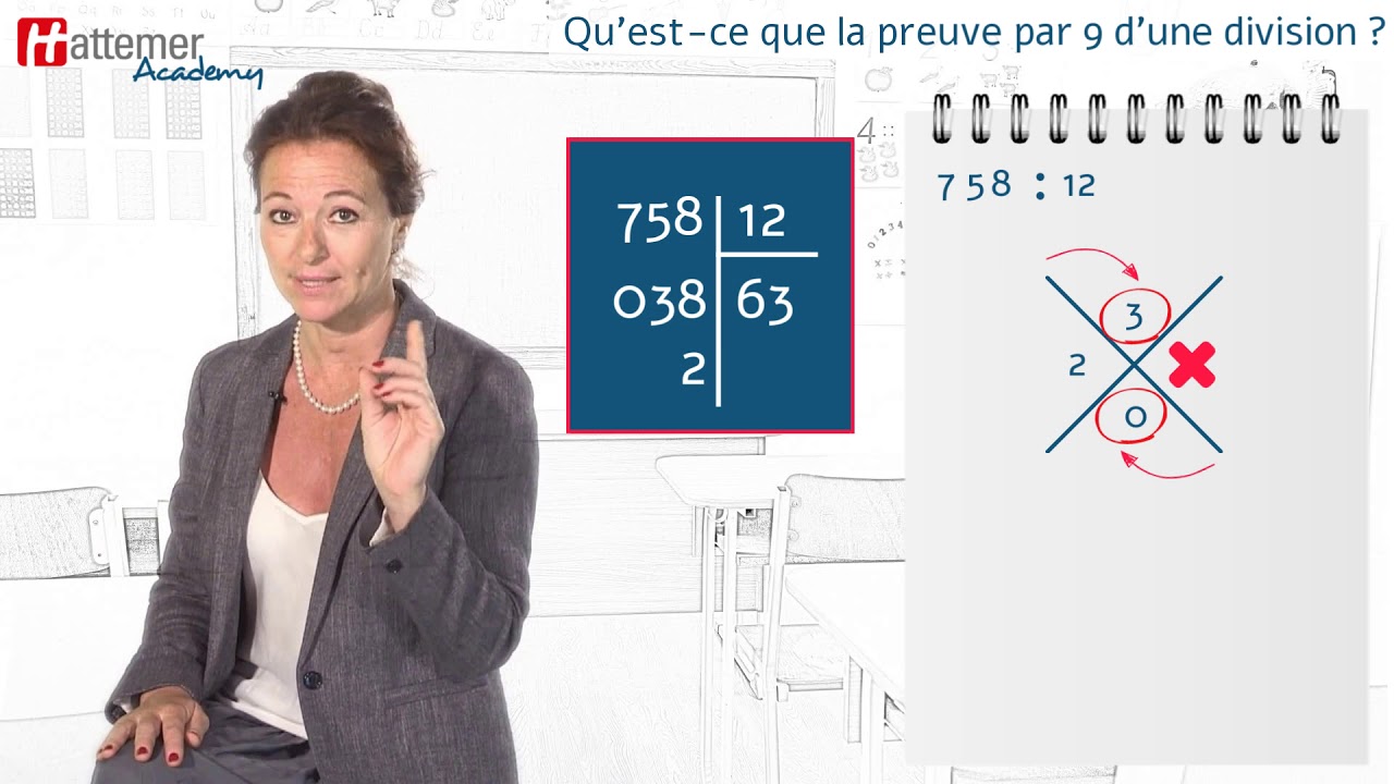 Comment effectuer une division avec la preuve par 9