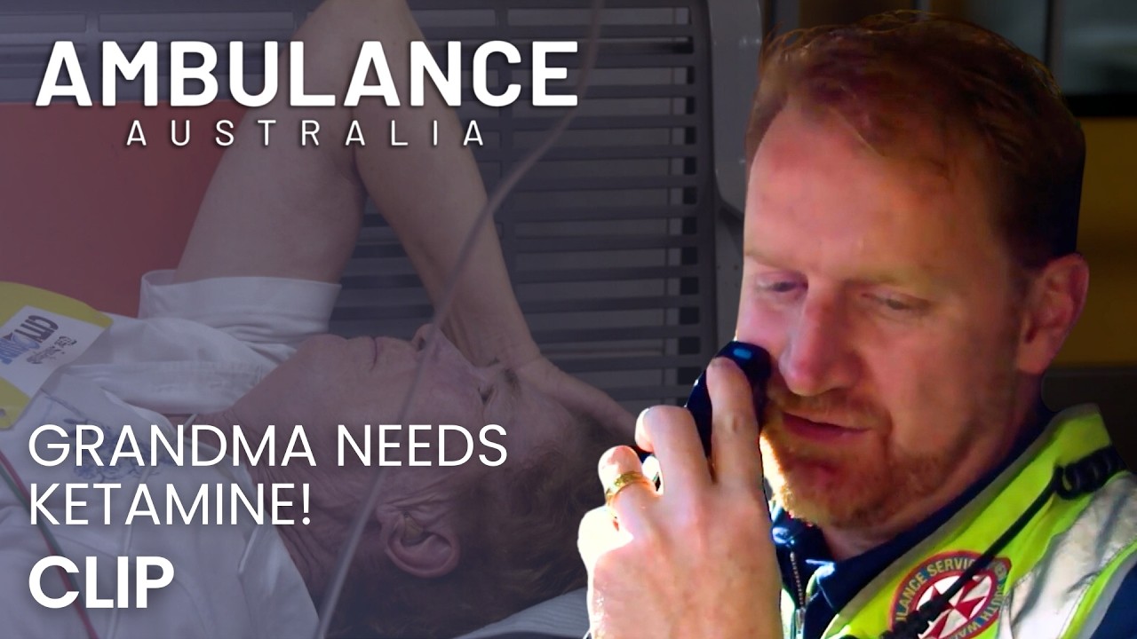 Elderly woman FAINTS at train station 🚑🏃‍♀️ | Ambulance Australia | S01 EP05 Clip