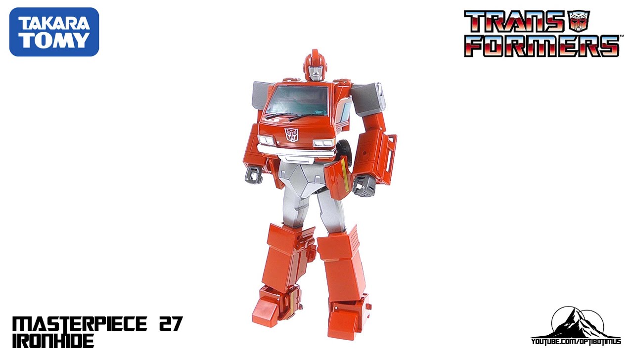 Видеообзор TakaraTomy Transformers MP-27 Masterpiece Ironhide