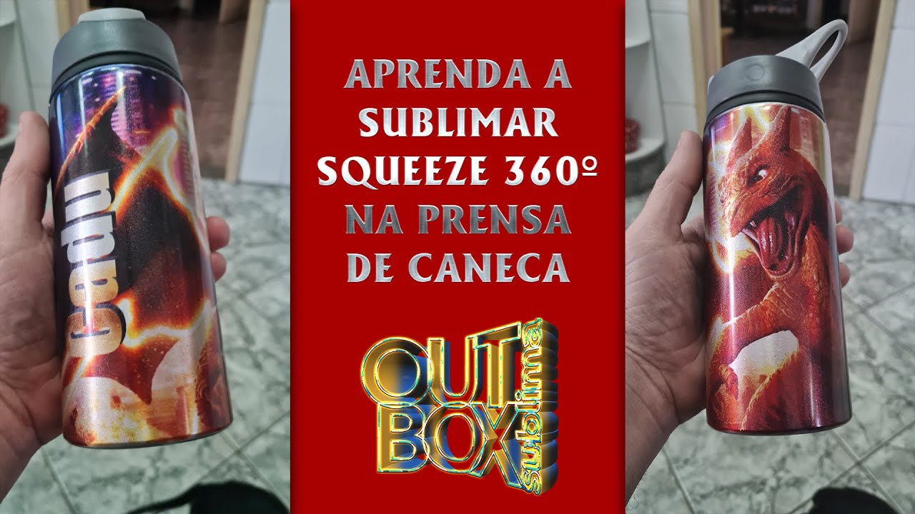 Aprenda a Sublimar Squeeze 360º