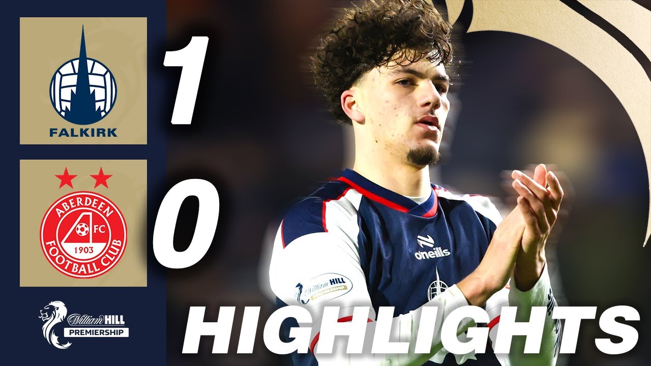Falkirk 1-0 Aberdeen | HIGHLIGHTS | William Hill Premiership