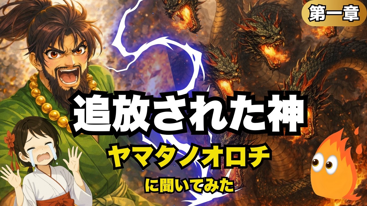 第十一話　漫画のように楽しむ古事記　荒ぶる神の試練　ヤマタノオロチ伝説