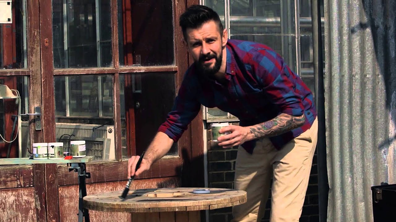 Max McMurdo: how to upcycle a cable reel into a wild flower container