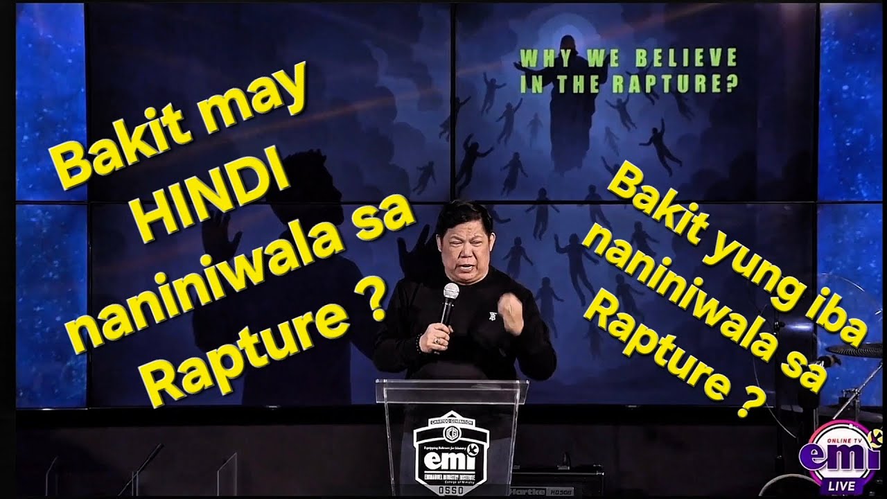 Believing in the Rapture | Understanding God&rsquo;s Promise | Bishop Emi Domingo | Nov 9, 2025