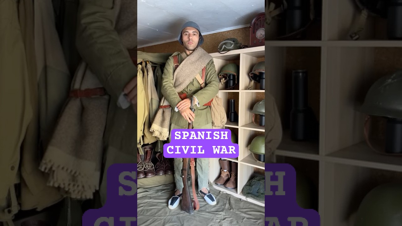 Spanish Civil War Kit: The 1926 Army Uniform Explained #spanishcivilwar#reenactment  #history#spain