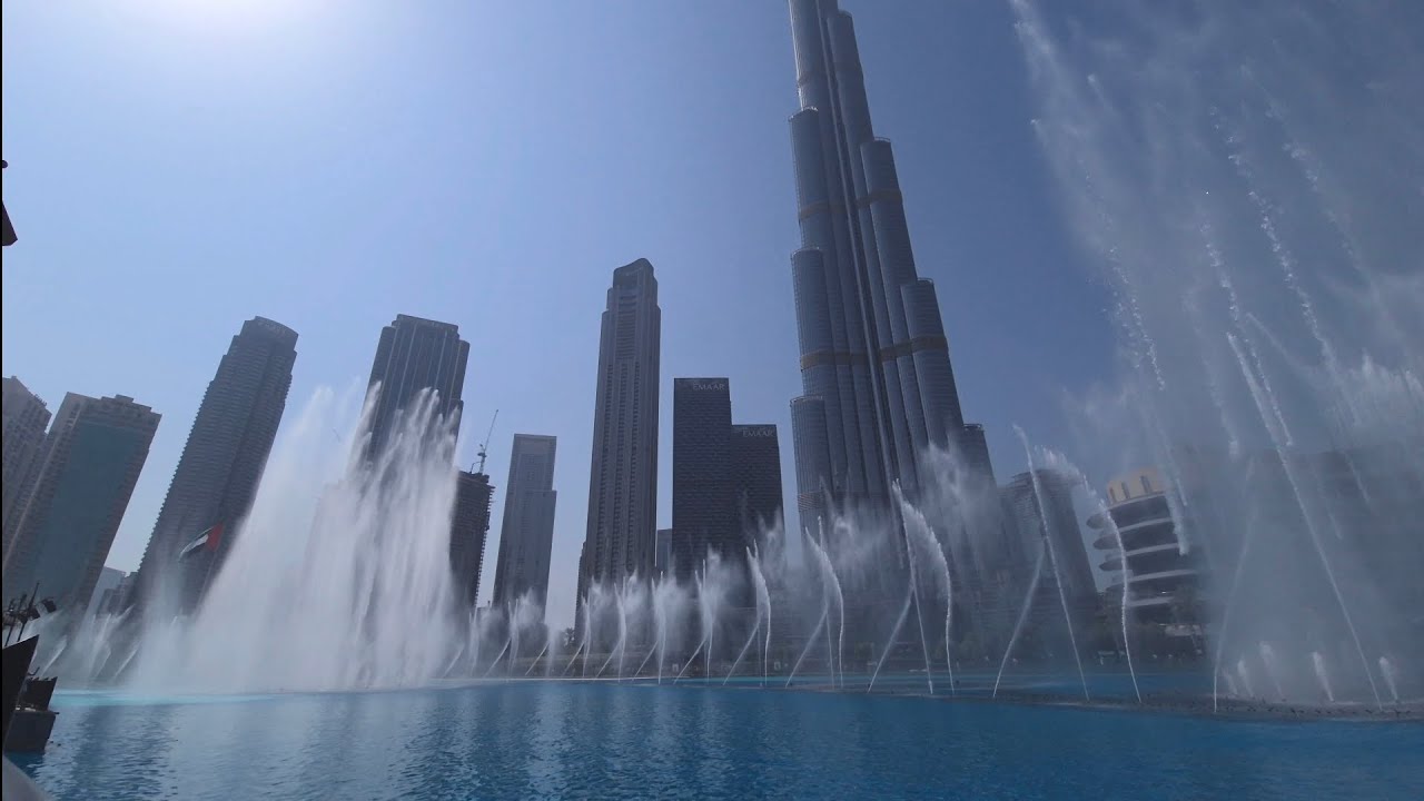 The Dubai Fountain Testing (All Night Long) - Sequence Test 26-9-2025