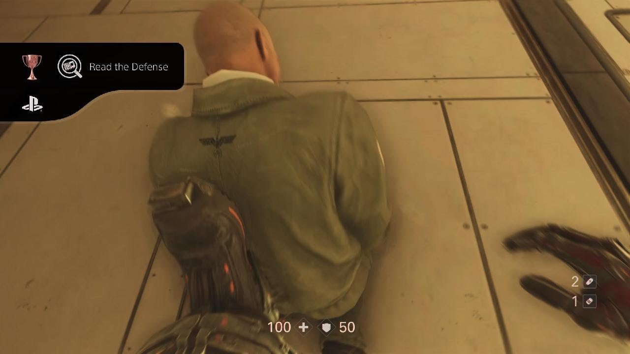 Wolfenstein II: The New Colossus: Read the Defense
