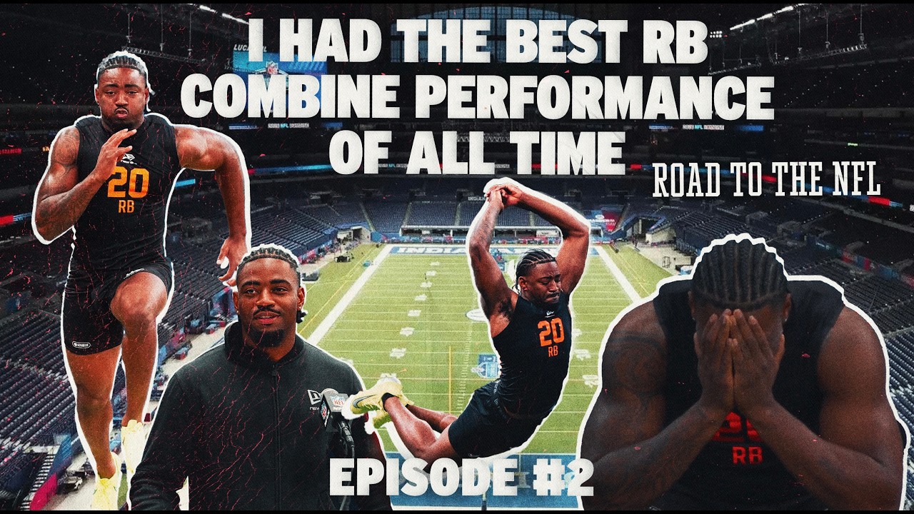 Mike Washington at the 2026 NFL COMBINE