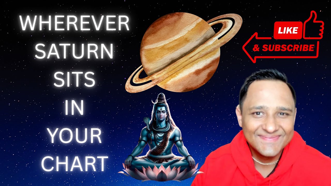10 KARMIC Secrets of SATURN’s Placement in Vedic Astrology #saturn #shani #discipline #hardwork